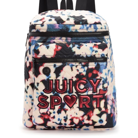 Juicy Couture Sport Floral Nylon Backpack - Picture 6 of 6